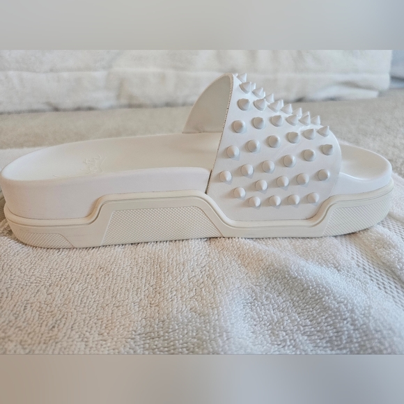 Christian Louboutin Studded Slides - Picture 7 of 13